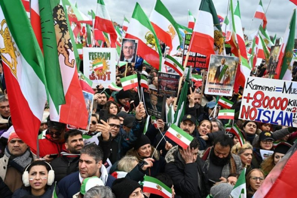 Protests held globally against Iranian regime ahead of U.S.-Iran talks Protests held globally against Iranian regime ahead of U.S.-Iran talks