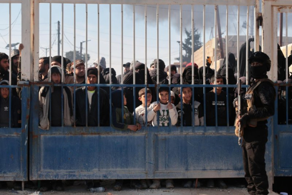 Syrian officials announce 'mass escape' from ISIS detention camp
