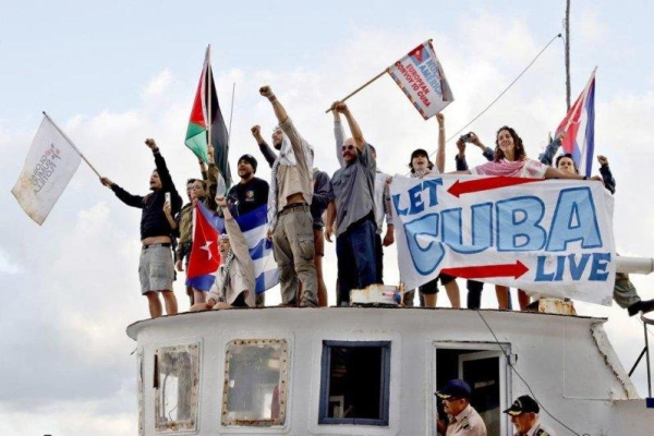 Aid flotilla to Cuba missing in Straits of Yucatan, 9 crew missing Aid flotilla to Cuba missing in Straits of Yucatan, 9 crew missing