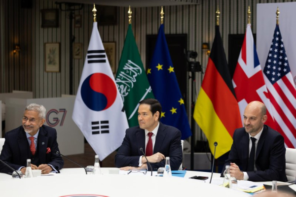 Rubio demands G7 partners 'step up' and deal with Hormuz Strait crisis