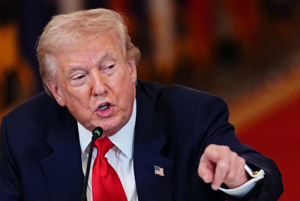 Trump: Affected countries to help open Strait of Hormuz back up