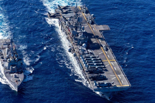 USS Tripoli, 2,500 Marines headed to Middle East