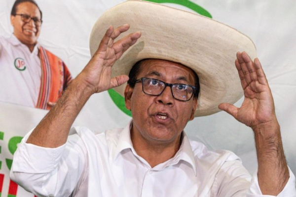 Leftist gains in race to presidential runoff in Peru; count continues