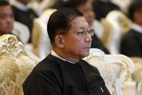 Myanmar's junta leader Min Aung Hlaing elected president Myanmar's junta leader Min Aung Hlaing elected president