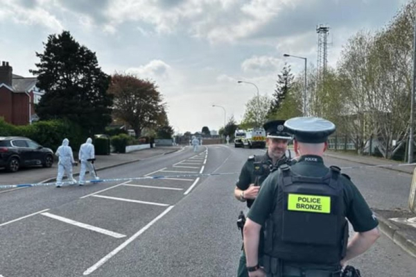 New IRA linked to car bomb outside police station in Northern Ireland