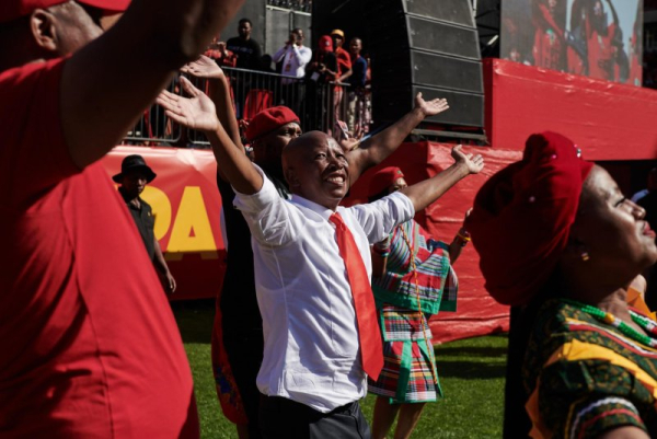 South African politician Julius Malema sentenced to 5 years