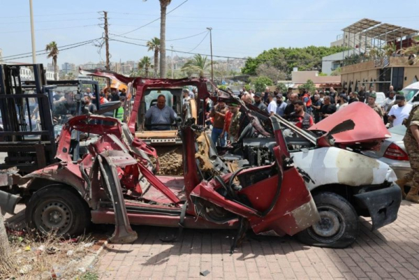 12 people killed in expanded Israeli attacks targeting cars in Lebanon