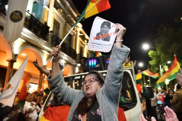 Ex-Bolivian President Evo Morales accuses U.S. of fueling unrest Ex-Bolivian President Evo Morales accuses U.S. of fueling unrest