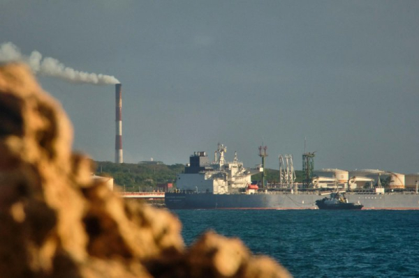 Russian diesel tanker veers away from Cuba after weeks at sea