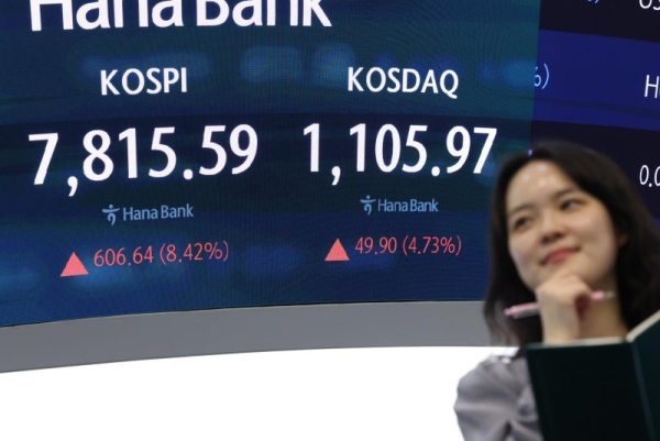 Seoul shares rally over 8 pct on tech gains after Samsung wage deal, Nvidia outlook; won rises Seoul shares rally over 8 pct on tech gains after Samsung wage deal, Nvidia outlook; won rises