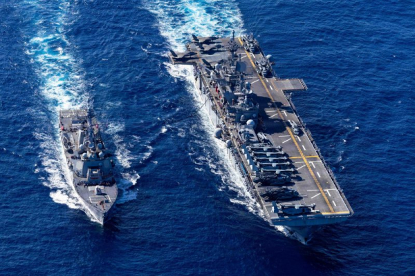 U.S. strikes Iranian military sites after attacks on warships