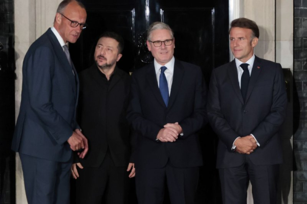 British, French, German leaders vow to 'scale up' Ukraine air defenses British, French, German leaders vow to 'scale up' Ukraine air defenses