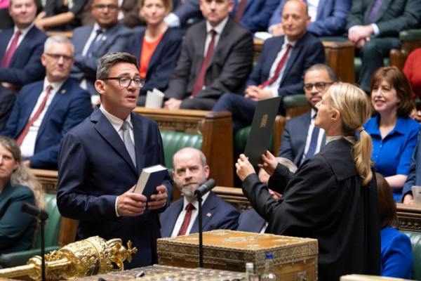 Burnham promises 'biggest rebalancing of power' Britain had ever seen