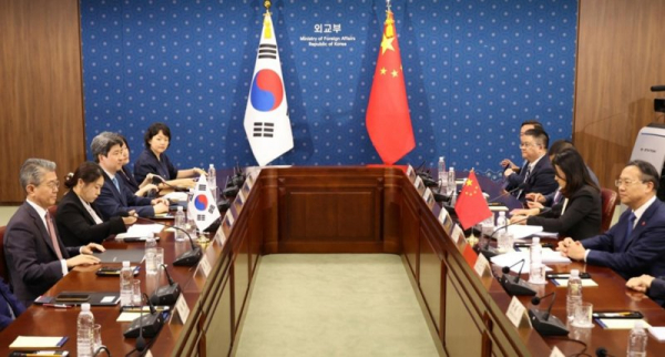 China welcomes South Korea's reaffirmation of one-China stance China welcomes South Korea's reaffirmation of one-China stance