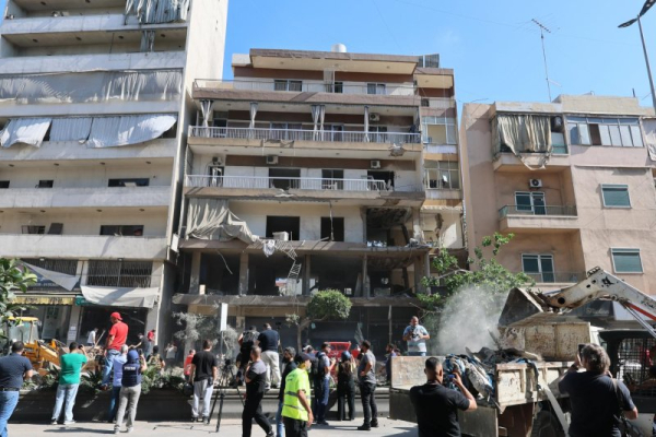 Israeli strikes Beirut, accuses Hezbollah of cease-fire violation Israeli strikes Beirut, accuses Hezbollah of cease-fire violation