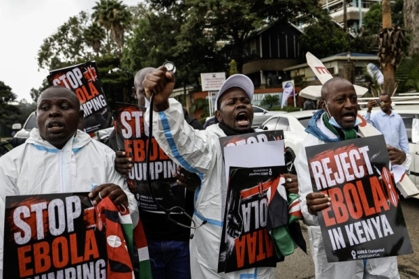 Kenya halts construction of U.S.-backed Ebola facility