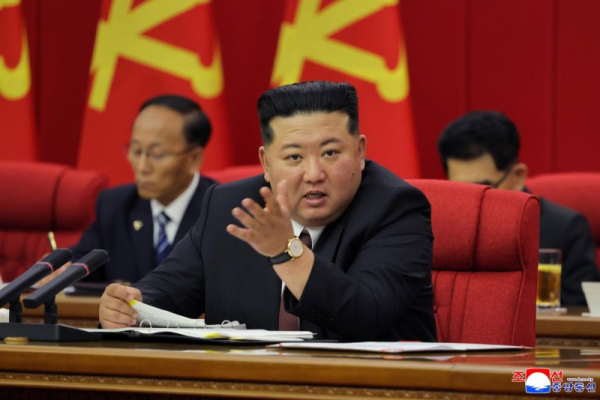 Kim Jong Un reaffirms North Korea nuclear buildup at party meeting Kim Jong Un reaffirms North Korea nuclear buildup at party meeting