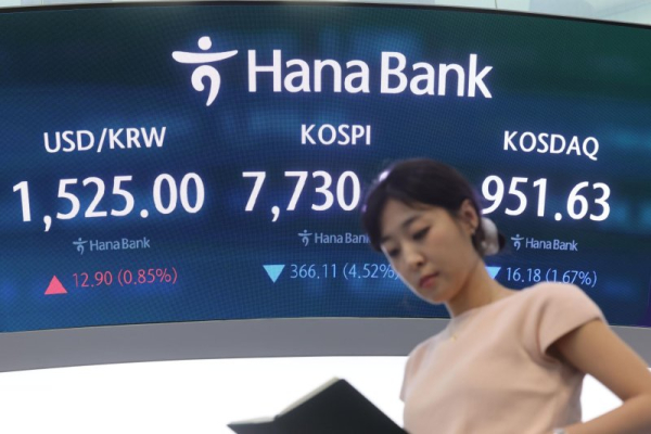 Seoul shares again dip over 4 pct amid U.S.-Iran tensions, tech sell-off; won down Seoul shares again dip over 4 pct amid U.S.-Iran tensions, tech sell-off; won down